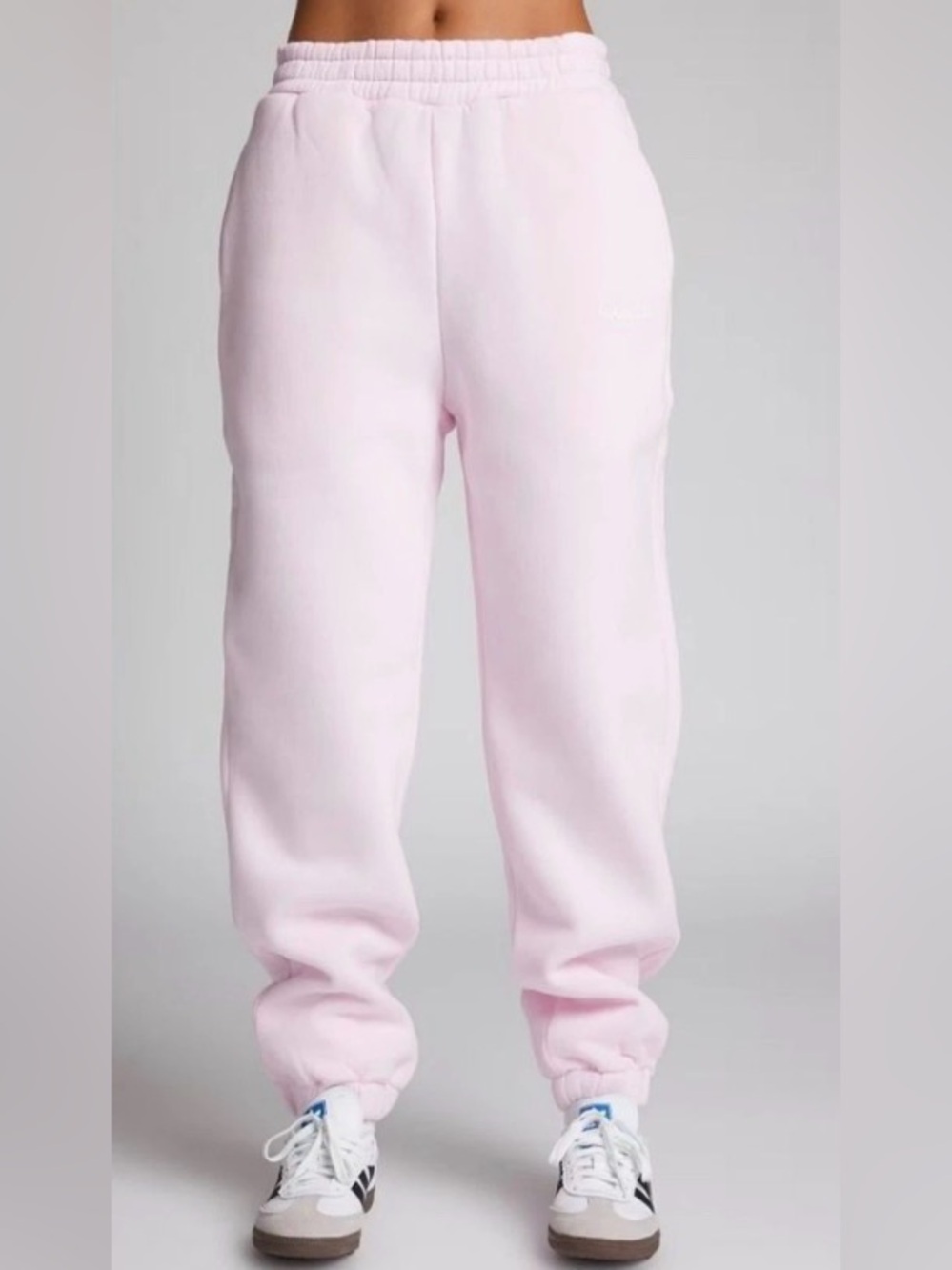 NWT Comfrt Minimalist Sweatpants Pale Pink Size Small.
